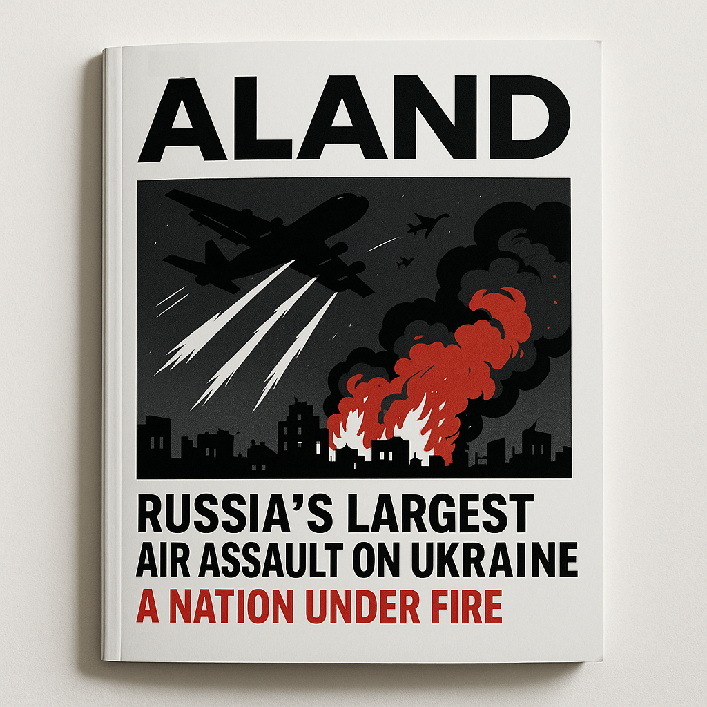 ALAND Magazine Cover – Russia’s Largest Air Assault on Ukraine